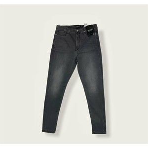 Womens Banana Republic High-Rise Skinny Jean - Size 31L - Washed Black NWT